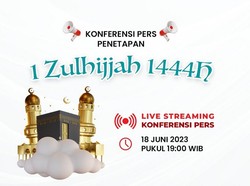 Link Live Streaming Hasil Sidang Isbat Idul Adha 2023 Malam Ini