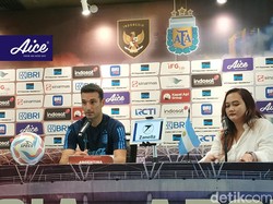 Momen Preskon Argentina: Lionel Scaloni Minta Ganti Penerjemah