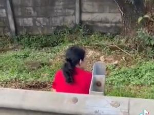 Viral IRT Ditemukan Petugas Tol Makassar di Pinggir Jalan, Diduga Korban KDRT