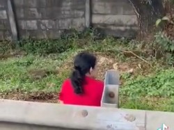 Viral IRT Ditemukan Petugas Tol Makassar di Pinggir Jalan, Diduga Korban KDRT