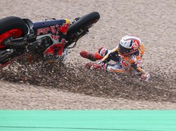 Tekor! Sekali Jatuh, Biaya Servis Motor Marquez Habis Ratusan Juta Rupiah