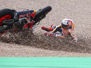 Honda di Posisi Buncit Konstruktor MotoGP, Pebalapnya Paling Sering Jatuh Honda di Posisi Buncit Konstruktor MotoGP, Pebalapnya Paling Sering Jatuh