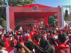 Silaturahmi Ganjar di NTB Dihadiri Ribuan Kader-Simpatisan PDIP