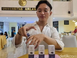 Lulusan Vokasi Unair Buat Skincare Bunga Telang, Diklaim Pertama di Indonesia