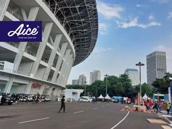 Gelora Bung Karno Menyambut Juara Dunia