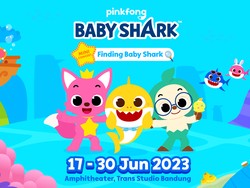 Ada Pinkfong Baby Shark di Trans Studio Bandung, Si Ikon Korea!