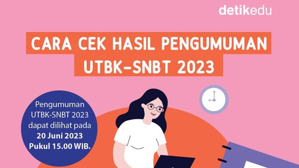 Infografis: Cara Cek Hasil Pengumuman UTBK-SNBT 2023