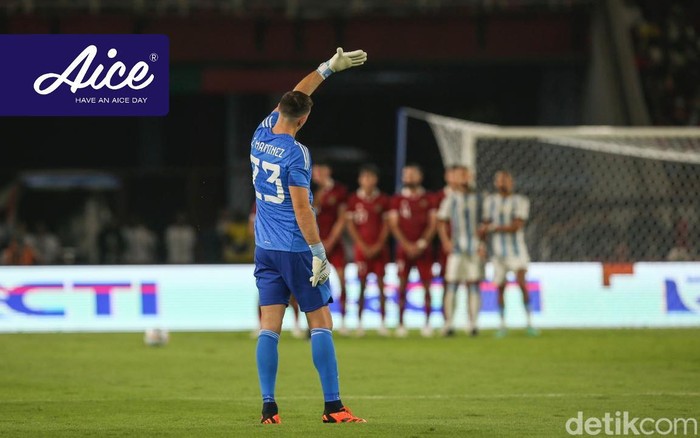 Babak pertama laga Indonesia vs Argentina di GBK dalam FIFA Match Day, Senin 19 Juni 2023.