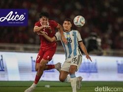 Indonesia Vs Argentina: Skuad Garuda Tertinggal 0-1