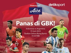 Jadwal dan Link Streaming FIFA Matchday Indonesia Vs Argentina