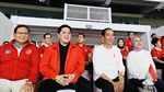 Jokowi Semringah Banget Nonton Laga Indonesia Vs Argentina