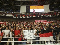 Kala Gemuruh Suporter Indonesia Bikin Lionel Scaloni Terpana