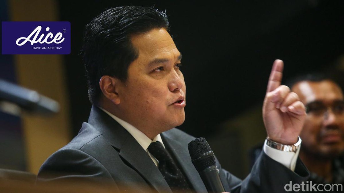 Ketum PSSI Erick Thohir. Foto: Grandyos Zafna/detikcom