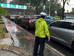 Indonesia Vs Argentina Belum Mulai, Lalin Senayan Sudah Macet Sore Ini