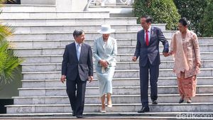 Momen Jokowi Terima Kunjungan Kaisar dan Permaisuri Jepang di Istana Bogor