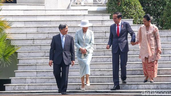 Momen Jokowi Terima Kunjungan Kaisar dan Permaisuri Jepang di Istana Bogor