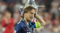 Pada UEFA Nations League 2023, Kroasia kalah di final dari Spanyol di babak adu penalti (4-5) (AP)