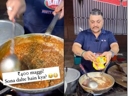 Netizen Kaget! Mie Instan di Kaki Lima Ini Harganya Rp 73 Ribu