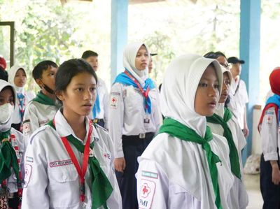 Potret Pemusatan Latihan Lapangan Kontingen PMI DKI Jakarta