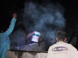 Lupa Matikan Dupa, Rumah Warga di Karangasem Hangus Terbakar