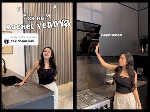 Rachel Vennya Punya Dapur Baru, Serba Hitam dan Fungsional