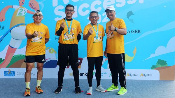 Rayakan HUT ke-19, Mega Insurance Gelar Fun Run di GBK