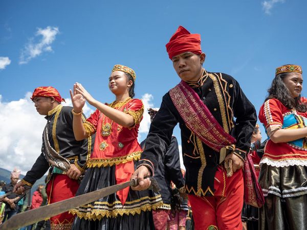Semarak Festival Tampo Lore di Poso