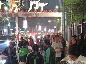 Pertandingan Indonesia Vs Argentina Usai, Penonton Mulai Tinggalkan GBK Pertandingan Indonesia Vs Argentina Usai, Penonton Mulai Tinggalkan GBK