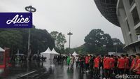 Suasana Terkini Stadion GBK Jelang Indonesia Vs Argentina