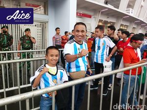 Fans Cilik dari Jambi ke GBK Mau Nonton Marselino dan Timnas Argentina Fans Cilik dari Jambi ke GBK Mau Nonton Marselino dan Timnas Argentina
