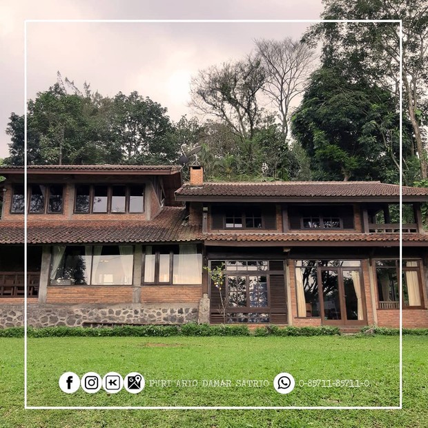 Tempat staycation di Jawa Barat, Puri Ario Damar Satrio/Foto: Instagram.com/@puriariodamarsatrio