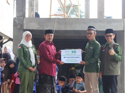 Terus Perbaiki Pesantren Terdampak Gempa Cianjur