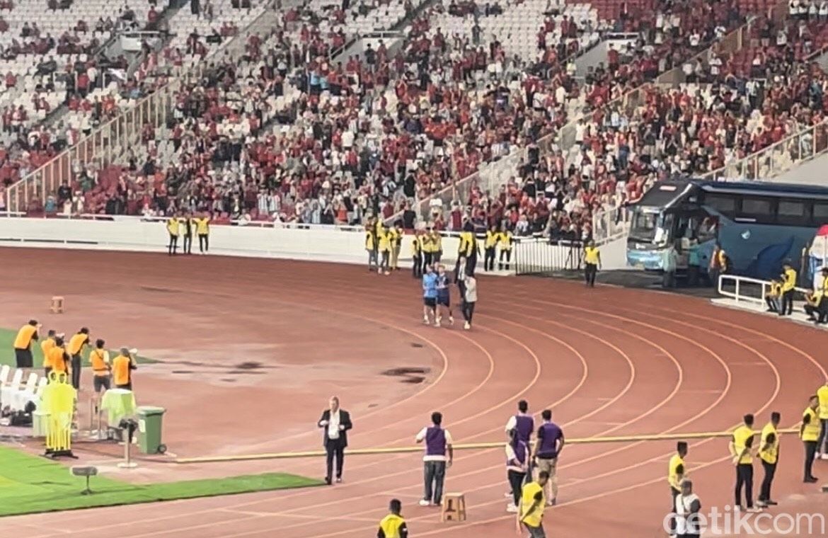 Timnas Argentina Tiba di GBK