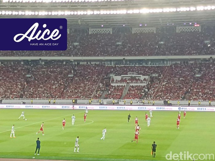 Laga Indonesia vs Argentina di GBK