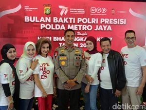 Ari Wibowo, Olla Ramlan, dan Sederet Artis Lain Kompak Donor Darah