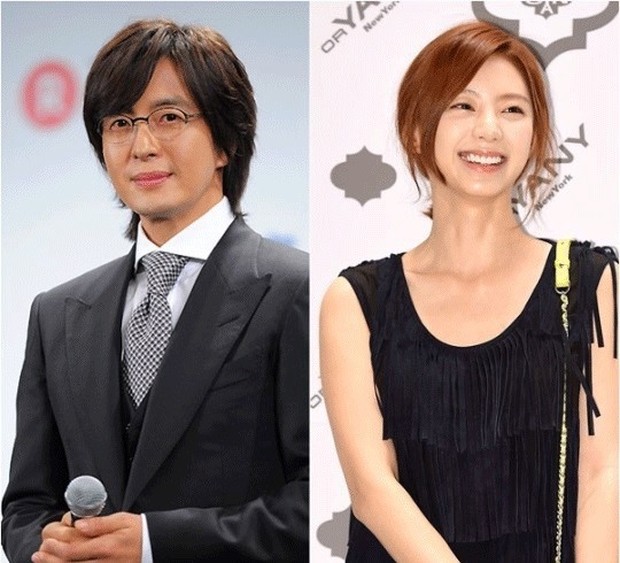 Bae Young Joon dan Park Soo Jin/Foto: The Korea Herald pasangan aktor
