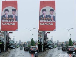 Baliho Jokowi-Ganjar Lanjutkan Beredar di Kota Jambi, Ini Kata PDIP Baliho Jokowi-Ganjar Lanjutkan Beredar di Kota Jambi, Ini Kata PDIP