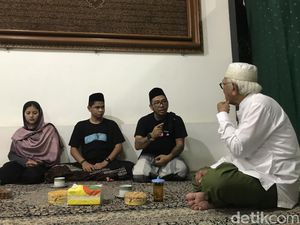 Momen David Korban Penganiayaan Mario Dandy Sowan Gus Mus