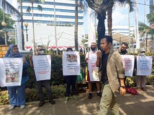 Protes Sistem PPDB Bersama, Ortu Murid Demo di Balai Kota DKI