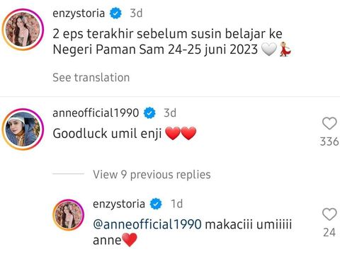 Gegara Komentar Putri Anne, Enzy Storia Diduga Hamil