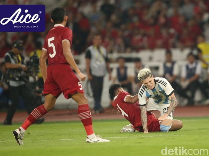 Laga Indonesia vs Argentina di GBK dalam FIFA Match Day, Senin 19 Juni 2023. Ada duel Asnawi mangkualam dan Alejandro Garnacho.