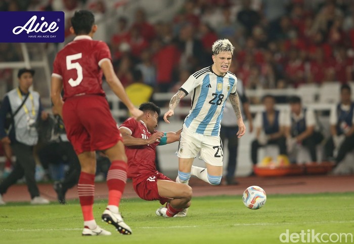Laga Indonesia vs Argentina di GBK dalam FIFA Match Day, Senin 19 Juni 2023. Ada duel Asnawi mangkualam dan Alejandro Garnacho.