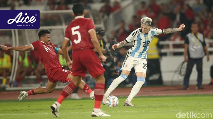 Indonesia vs Argentina, Timnas Indonesia, Timnas Argentina, Asnawi, Garnacho Laga Indonesia vs Argentina di GBK dalam FIFA Match Day, Senin 19 Juni 2023. Ada duel Asnawi mangkualam dan Alejandro Garnacho.