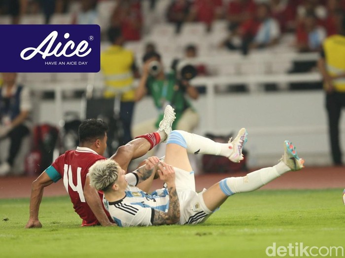 Laga Indonesia vs Argentina di GBK dalam FIFA Match Day, Senin 19 Juni 2023. Ada duel Asnawi mangkualam dan Alejandro Garnacho.