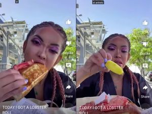 Aksi Influencer Ulas Makanan Ini Bikin Bingung Karena Tak Dicicipi Aksi Influencer Ulas Makanan Ini Bikin Bingung Karena Tak Dicicipi