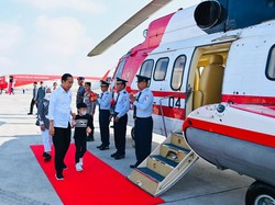 Ditemani Jan Ethes, Jokowi Kunker ke NTB Tinjau Proyek Smelter