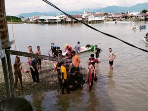 Kakek di Palopo Tewas Tenggelam Saat Selamatkan Cucunya Hanyut di Pantai