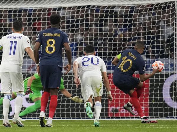 Kualifikasi Euro 2024: Gol Tunggal Mbappe Bawa Prancis Menang Atas Yunani