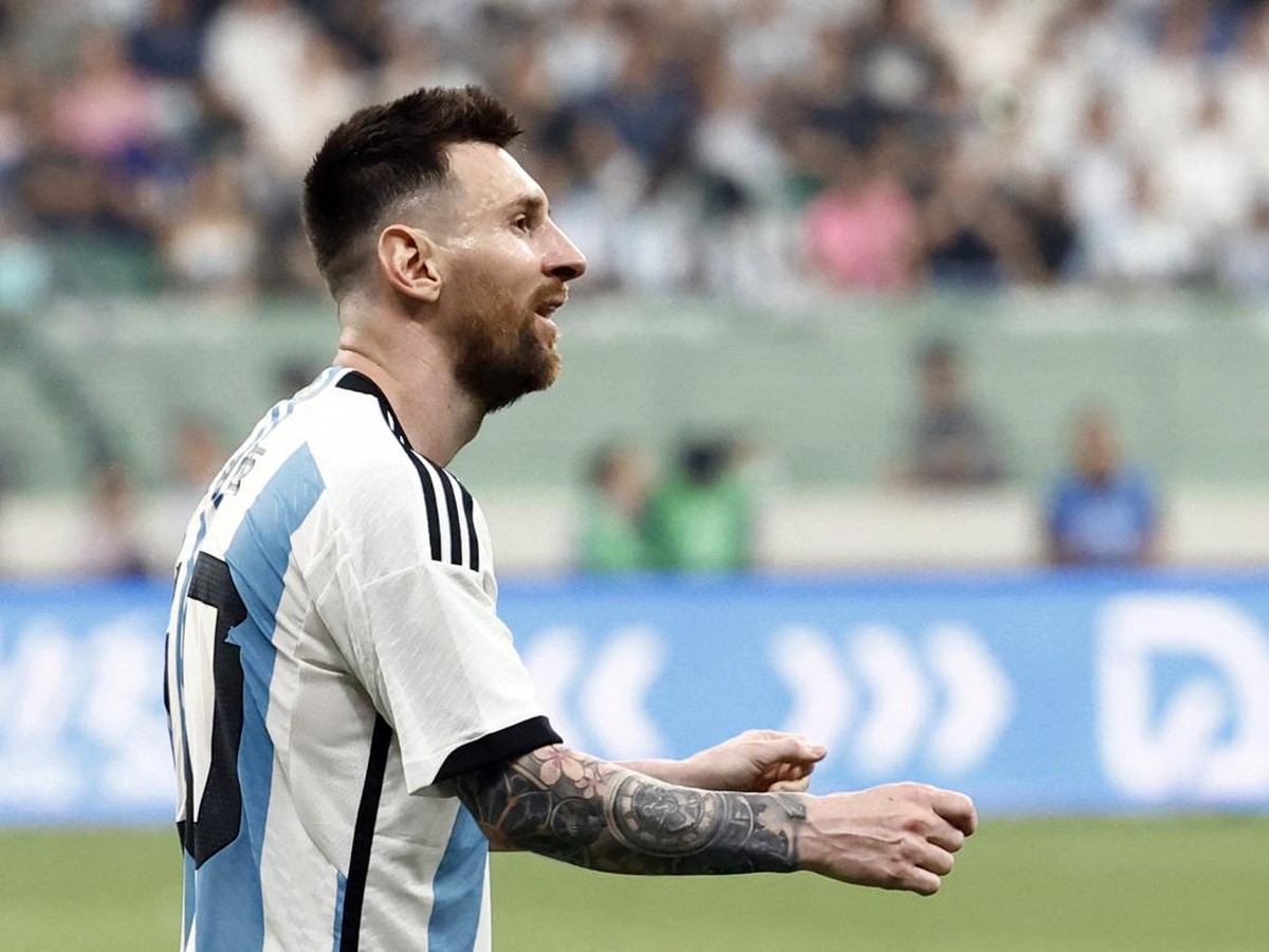 Indonesia vs Argentina tanpa Lionel Messi, dibahas netizen negeri Tango. (Foto: REUTERS/THOMAS PETER)
