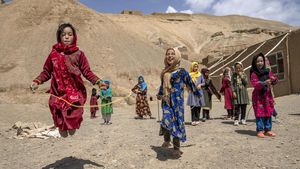 Potret Kehidupan Anak-anak Afghanistan
